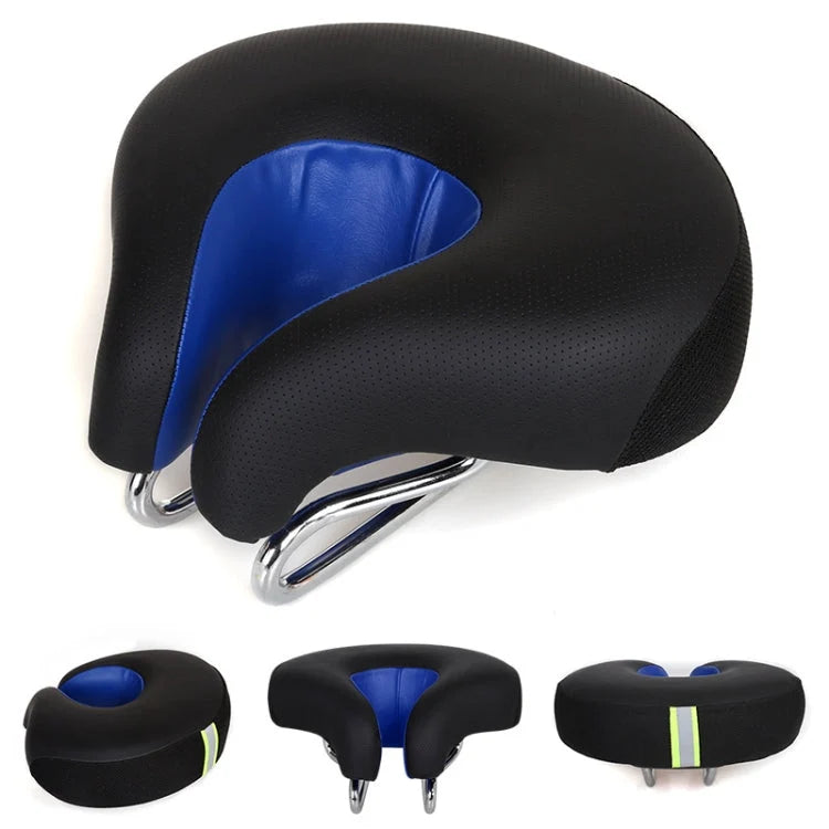 Bicycle Saddle Nose-Less Ergonomic Shock-Absorbing