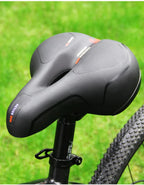 Bicycle Saddle Wide Soft Padding & Central Cutout