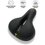 Bicycle Saddle Wide Soft Padding & Central Cutout