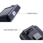 Bicycle Tail Light Motion-Activated Turn Signals Laser Projection Rechargeable