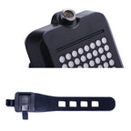 Bicycle Tail Light Motion-Activated Turn Signals Laser Projection Rechargeable