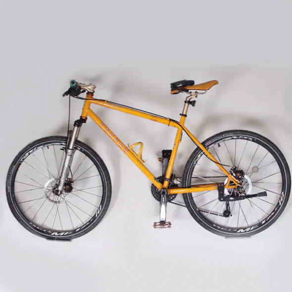 Bicycle Wall Mount Horizontal High-Carbon Steel Supports 220.5 Lbs