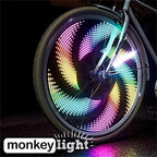 Bicycle Wheel Spoke Light 32 RGB LEDs Speed-Activated Patterns