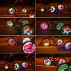 Bicycle Wheel Spoke Light 32 RGB LEDs Speed-Activated Patterns