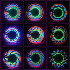 Bicycle Wheel Spoke Light 32 RGB LEDs Speed-Activated Patterns
