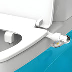 Bidet Attachment Dual Nozzle & Adjustable Flow Ultra-Thin