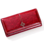 Bifold Wallet Slim Leather Multiple Card Slots & Bill Pocket