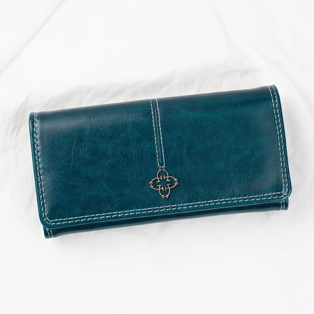 Bifold Wallet Slim Leather Multiple Card Slots & Bill Pocket