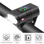 Bike Headlight & Taillight Set 1000 Lumen USB Rechargeable