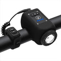 Bike Horn & Light 110dB Alarm Rechargeable Remote Control