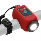 Bike Horn & Light 110dB Alarm Rechargeable Remote Control