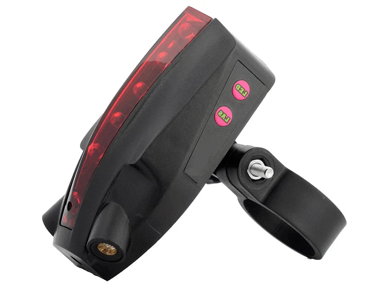 Bike Laser Light Lane Projection Rechargeable 8-Hour Battery
