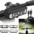 Bike Light Multi-Mode USB-C Rechargeable Quick-Attach Mount