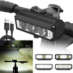 Bike Light Multi-Mode USB-C Rechargeable Quick-Attach Mount