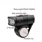 Bike Light Set 1000 Lumens USB Rechargeable