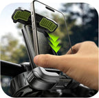 Bike Phone Mount Four-Corner Grip & 360° Lockable Rotation