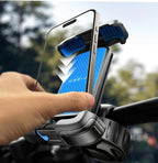Bike Phone Mount Four-Corner Grip & 360° Lockable Rotation