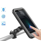 Bike Phone Mount Waterproof 15W Wireless Charging
