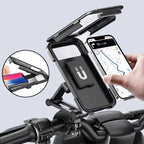 Bike Phone Mount Waterproof 15W Wireless Charging