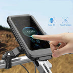 Bike Phone Mount Waterproof 15W Wireless Charging