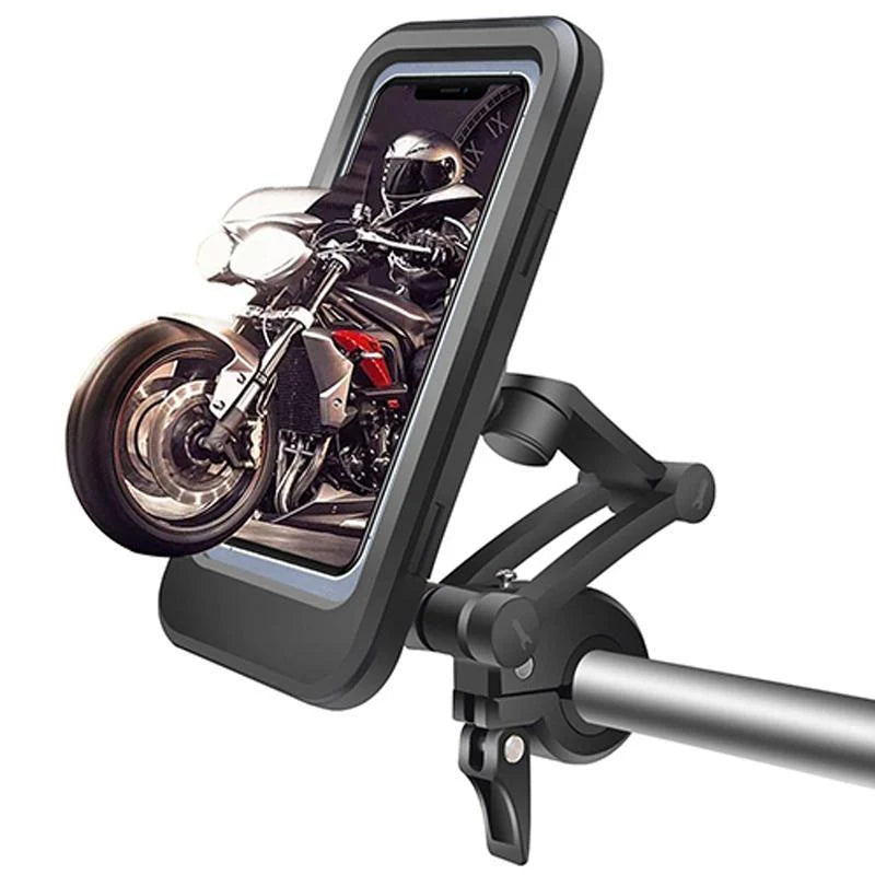 Bike Phone Mount Waterproof 15W Wireless Charging