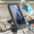 Bike Phone Mount Waterproof 15W Wireless Charging