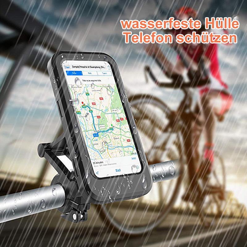 Bike Phone Mount Waterproof 15W Wireless Charging