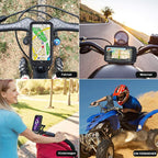 Bike Phone Mount Waterproof 15W Wireless Charging