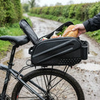 Bike Rack Bag Waterproof Expandable 10L Side Pocket