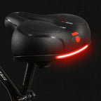Bike Saddle Ergonomic Shock-Absorbing Rear Reflector