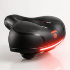 Bike Saddle Ergonomic Shock-Absorbing Rear Reflector