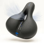 Bike Saddle Ergonomic Shock-Absorbing Rear Reflector