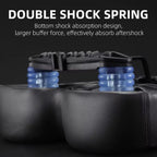 Bike Saddle Extra-Wide 10.2 Inch Twin-Rail Waterproof Cover