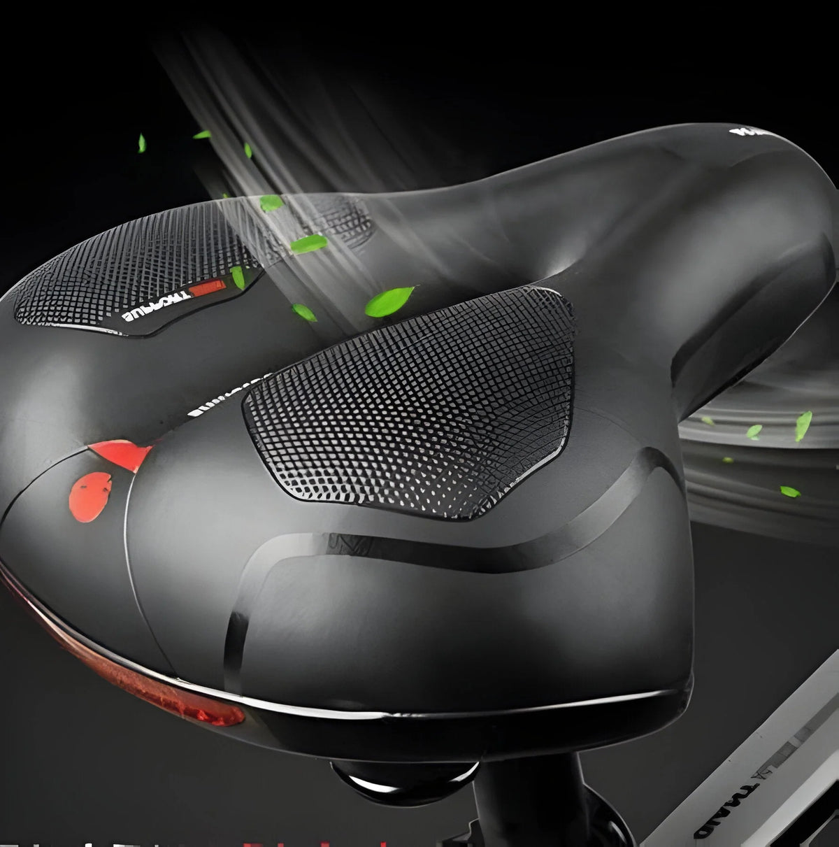 Bike Saddle Hollow Center Airflow & Elastic Cushion