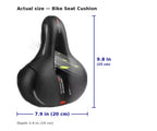 Bike Seat Cushion Ergonomic Shock-Absorbing Universal Fit