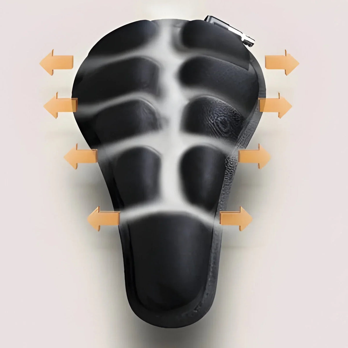 Bike Seat Cushion Inflatable Adjustable Lycra & TPU