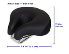 Bike Seat Noseless Ergonomic Thick Soft Padding