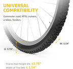 Bike Wall Mount Heavy-Duty Steel 66 Lb Capacity