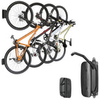 Bike Wall Mount Vertical Swivel 66 lb Capacity