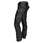 Biker Trousers PU Leather All-Day Comfort