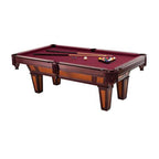 Billiard Table 7.5-Foot Accuslate Surface Built-In Leveling