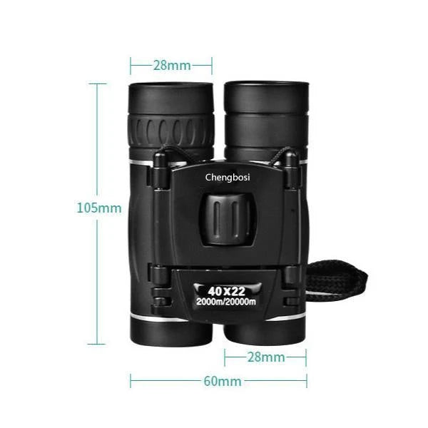 Binoculars 40x Foldable Multi-Coated Optics