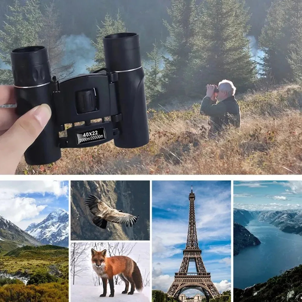 Binoculars 40x Magnification BAK4 Prism & FMC