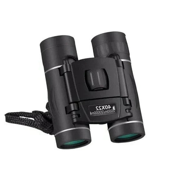 Binoculars 40x Magnification HD Optics Foldable & Non-Slip Grip