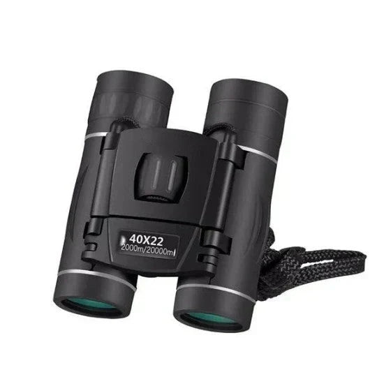 Binoculars 40x Magnification HD Optics Foldable & Non-Slip Grip