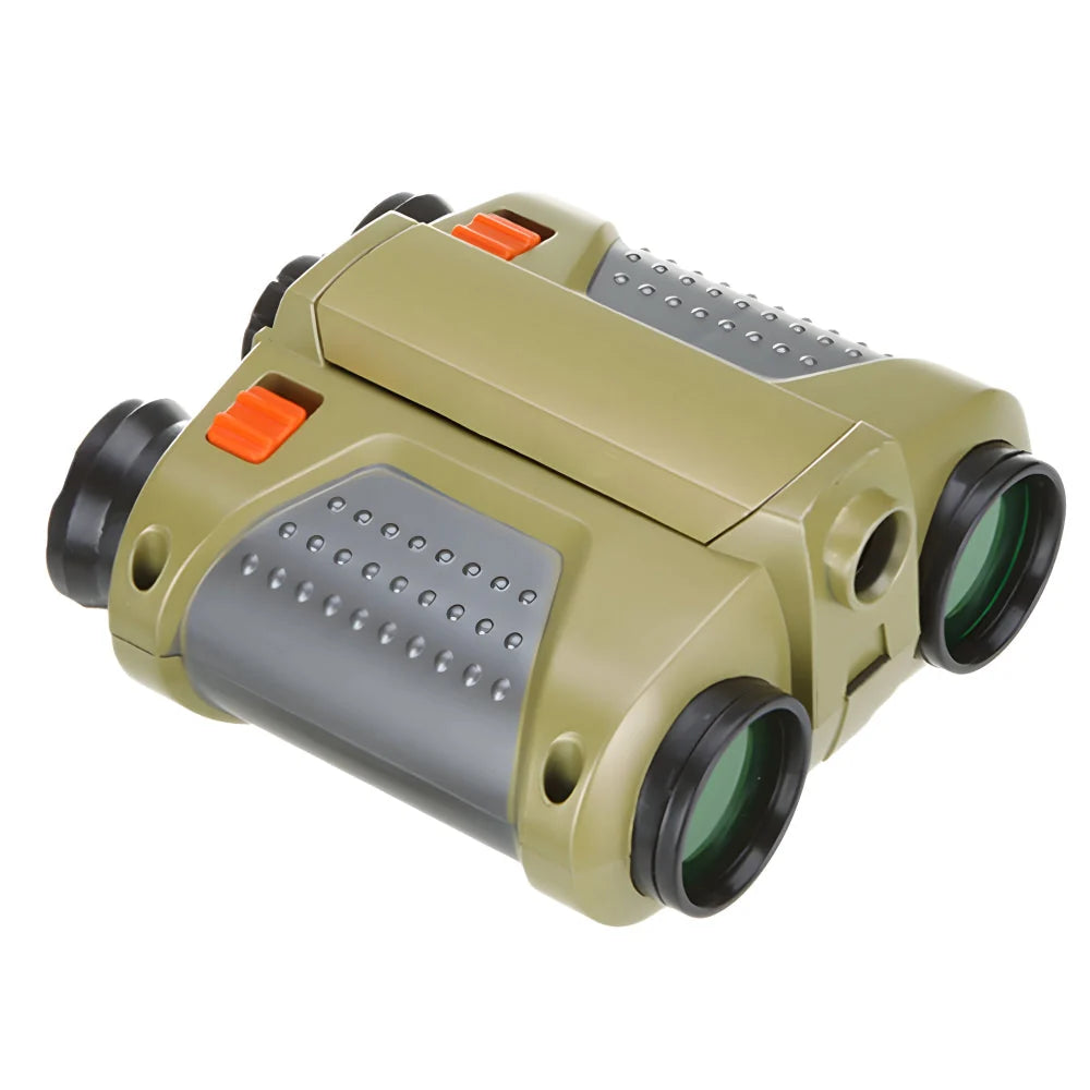 Binoculars Kids 4x Magnification Night Vision Waterproof & Shockproof