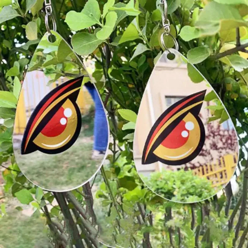 Bird Deterrent Disc Reflective Predator Eye Stainless Rings