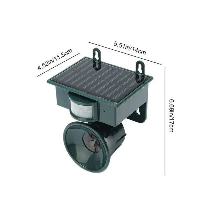 Bird Deterrent Motion-Activated Adjustable Sensitivity & Volume