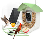 Bird Feeder Camera 1080p HD Solar & AI ID