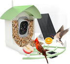 Bird Feeder Camera 1080p HD Solar & AI ID